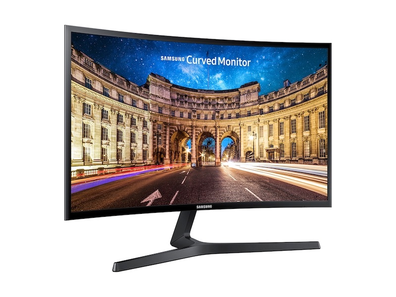 27" Essental Curved Monitor with the deeply immersive viewing experience Transparent