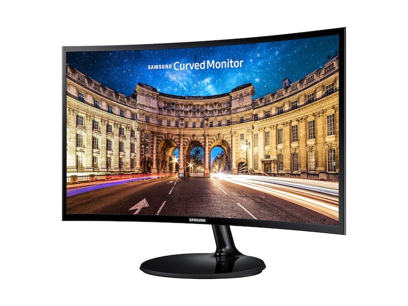 27" Essental Curved Monitor with the deeply immersive viewing experience Transparent