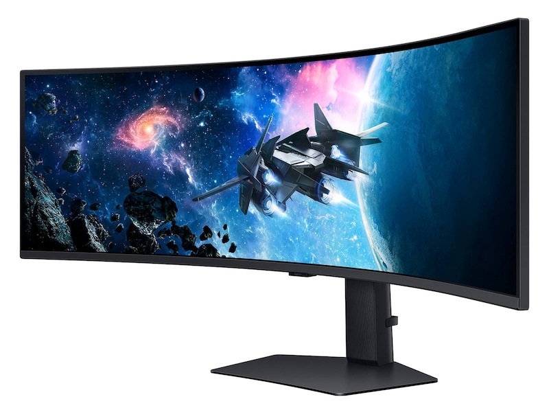 Thumbnail image of 49" Odyssey CRG9 DQHD 120Hz HDR1000 QLED Curved Gaming Monitor