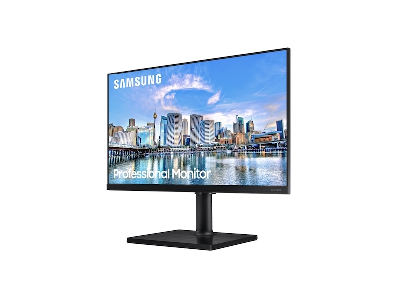 22" T45F Borderless IPS Panel Adjustable Professional Monitor Black