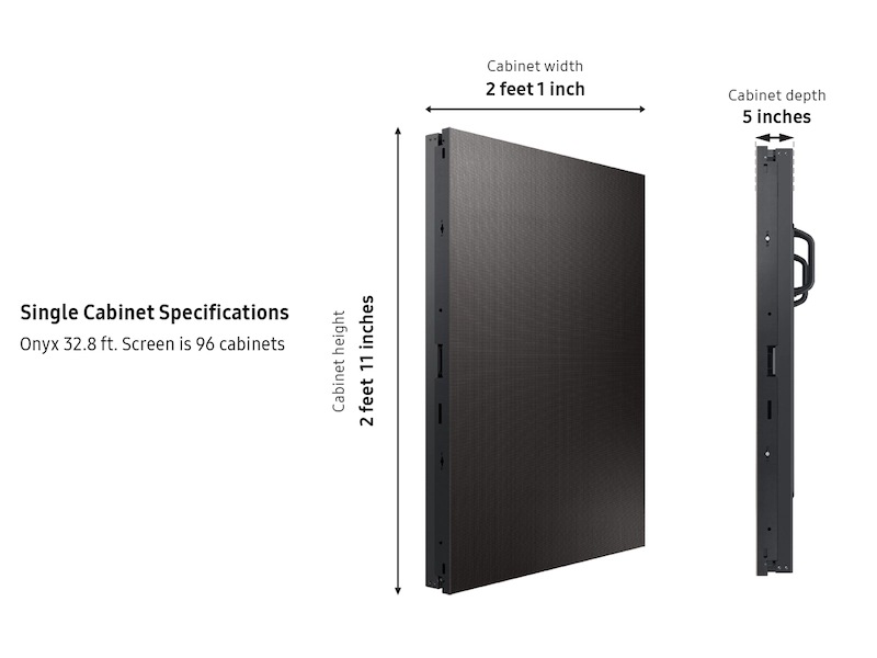 Onyx Cinema LED Display P2.5 Black