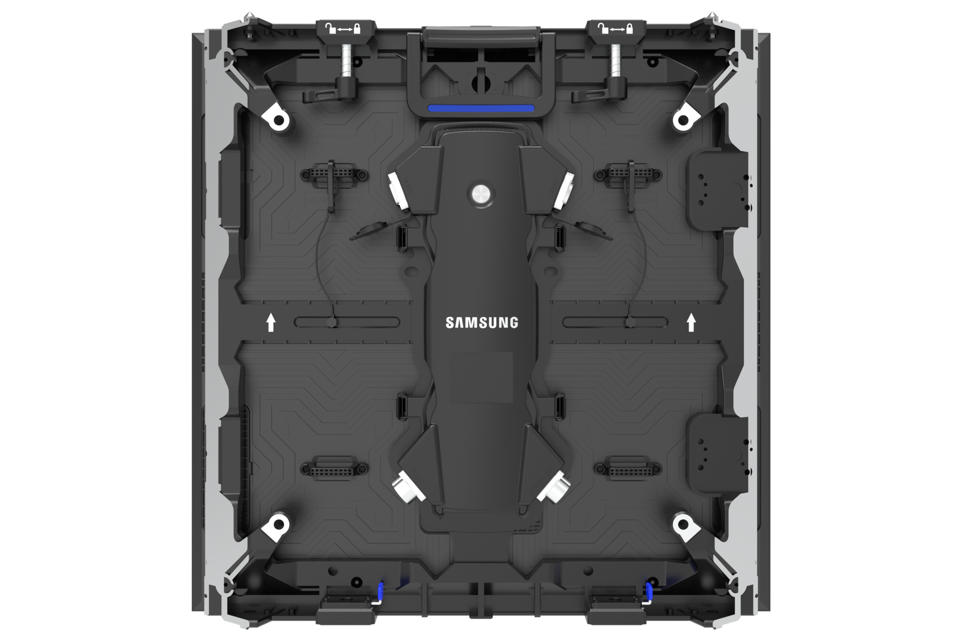 ISC Series 5.9-X Indoor Stadium LED Display back Black 