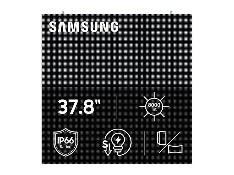XMF-S Outdoor LED Display Black