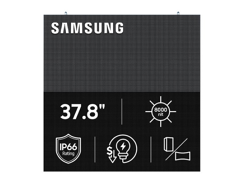 XMF-S Outdoor LED Display Black