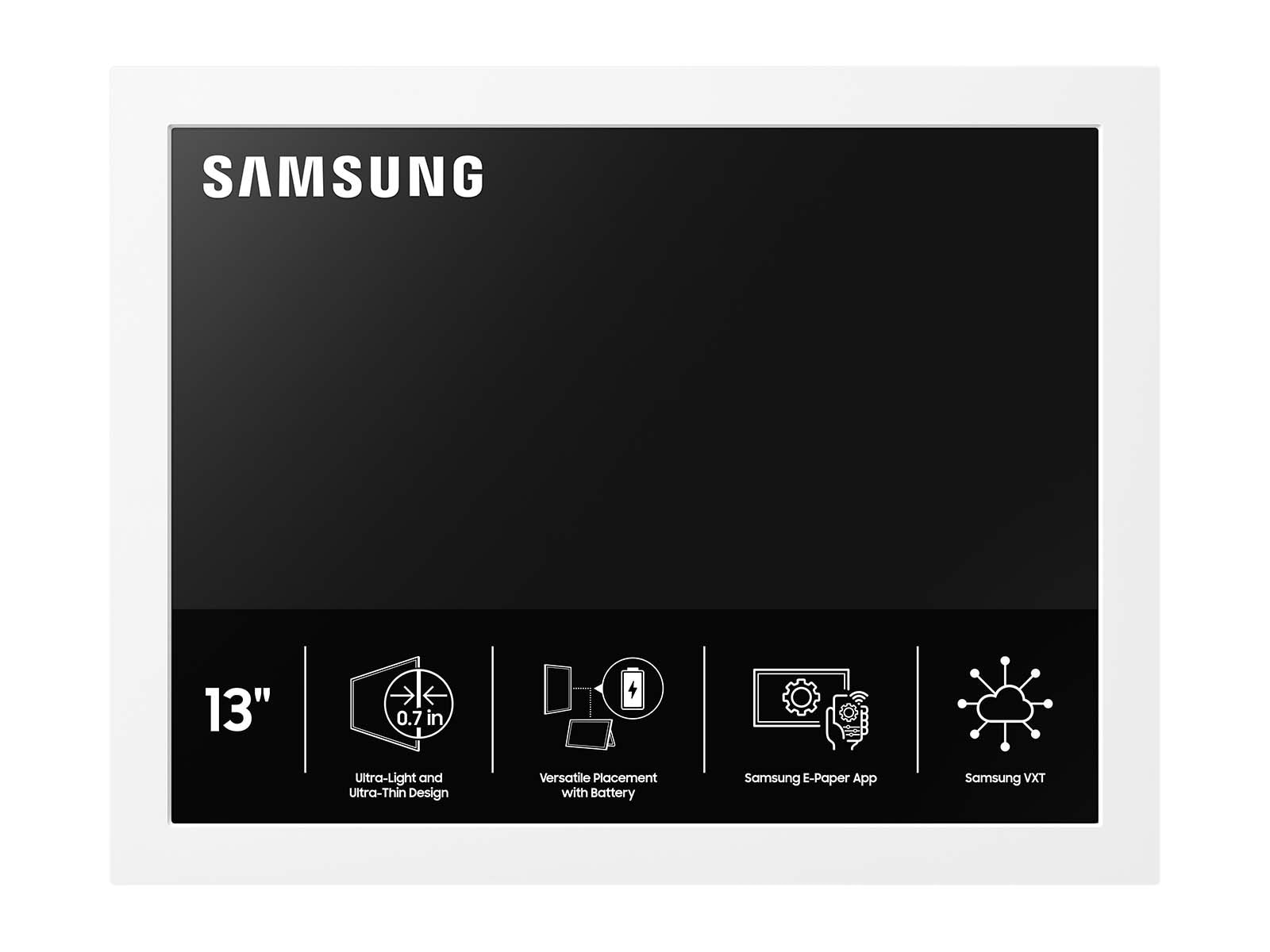 Color E-Paper EDMX In screen specs White