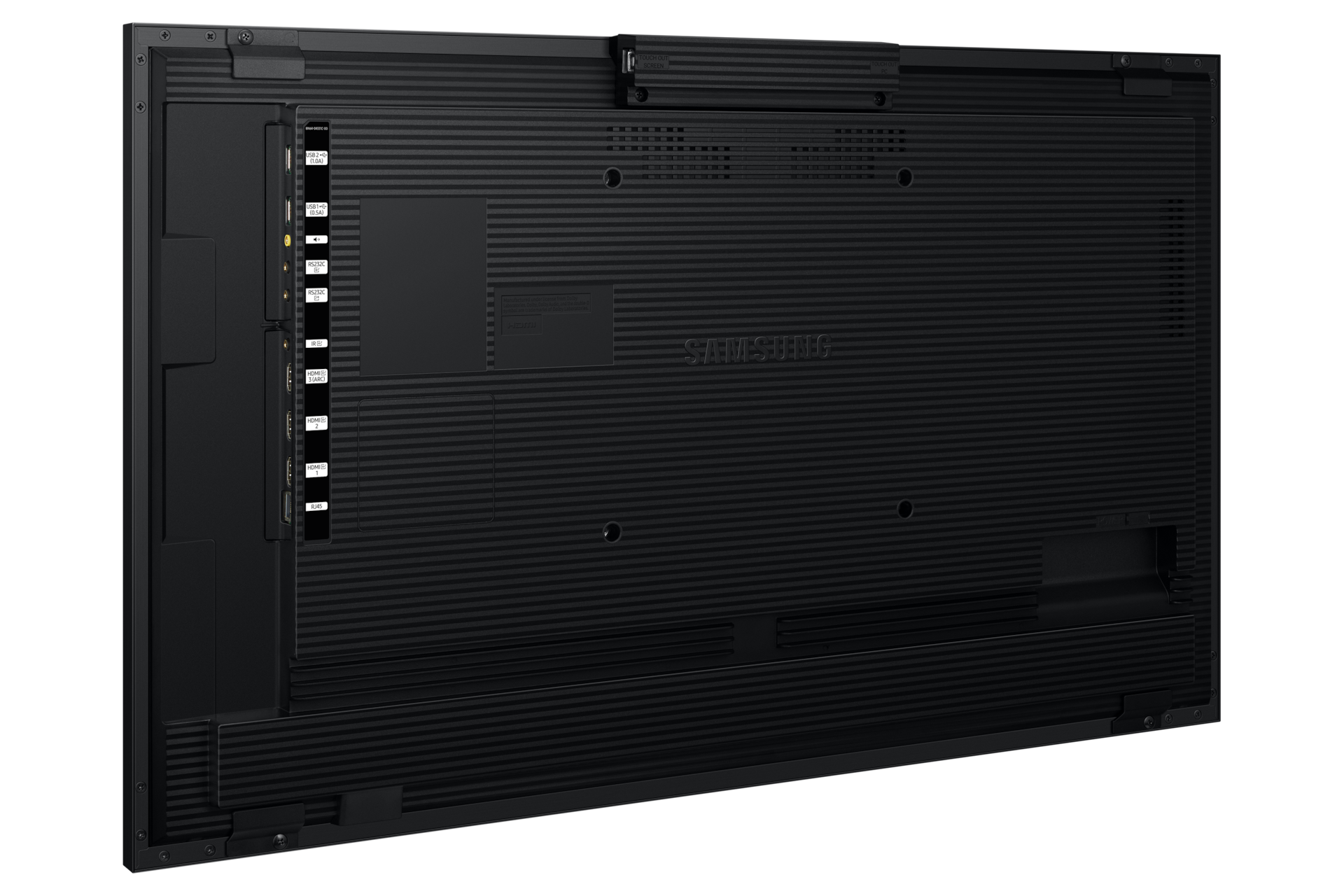 Touch Signage QMC-T Back Black 