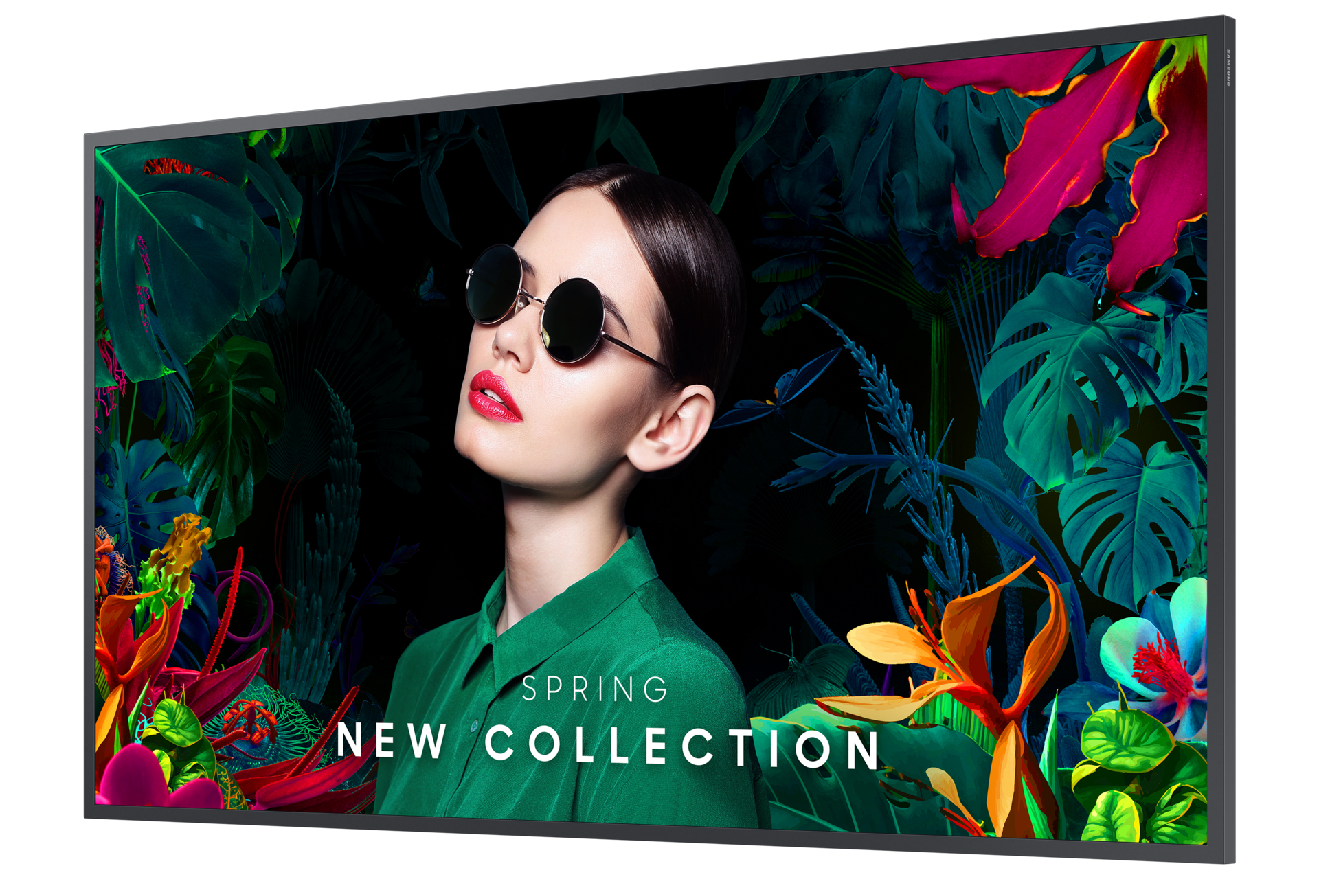 32" Smart signage QMC R-Perspective Black 