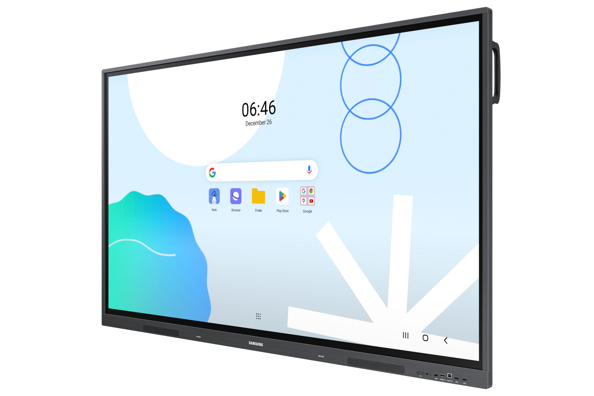 Samsung WAD Interactive Display R-Perspective Black 
