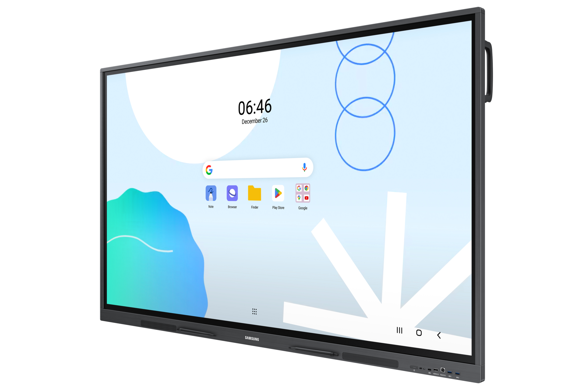Samsung WAD Interactive Display R-Perspective-with-pen Black 
