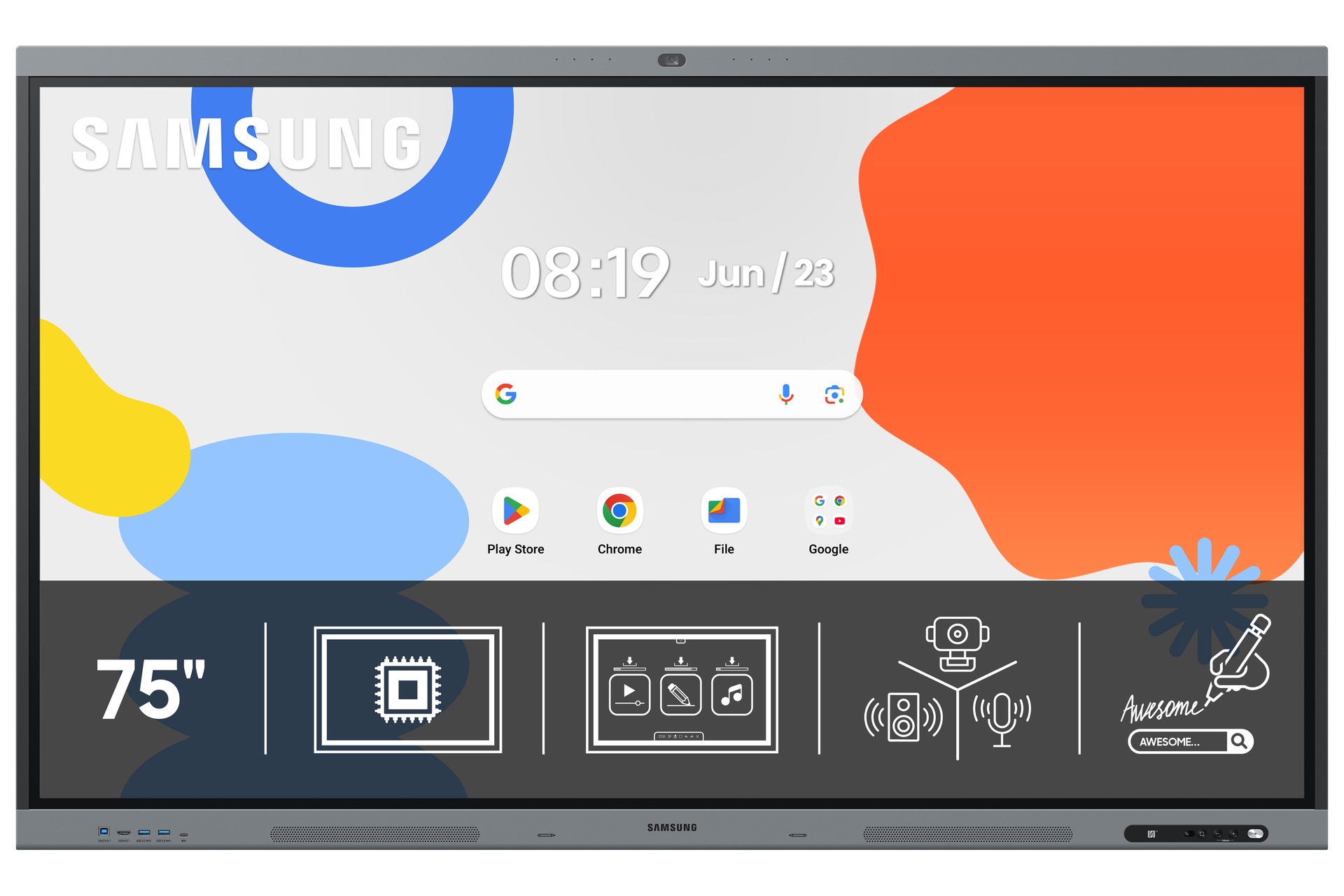 Interactive Display WAFX-P Android OS Black