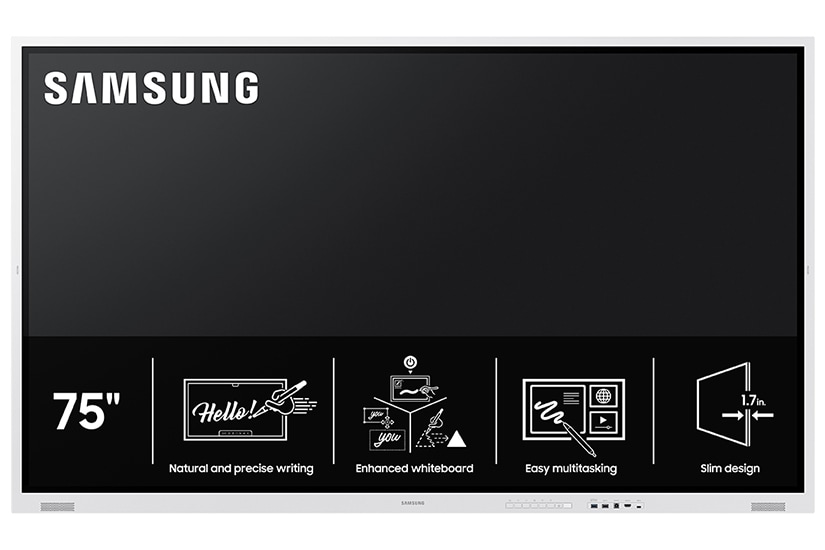 75 Interactive Display WMFX Tizen OS White