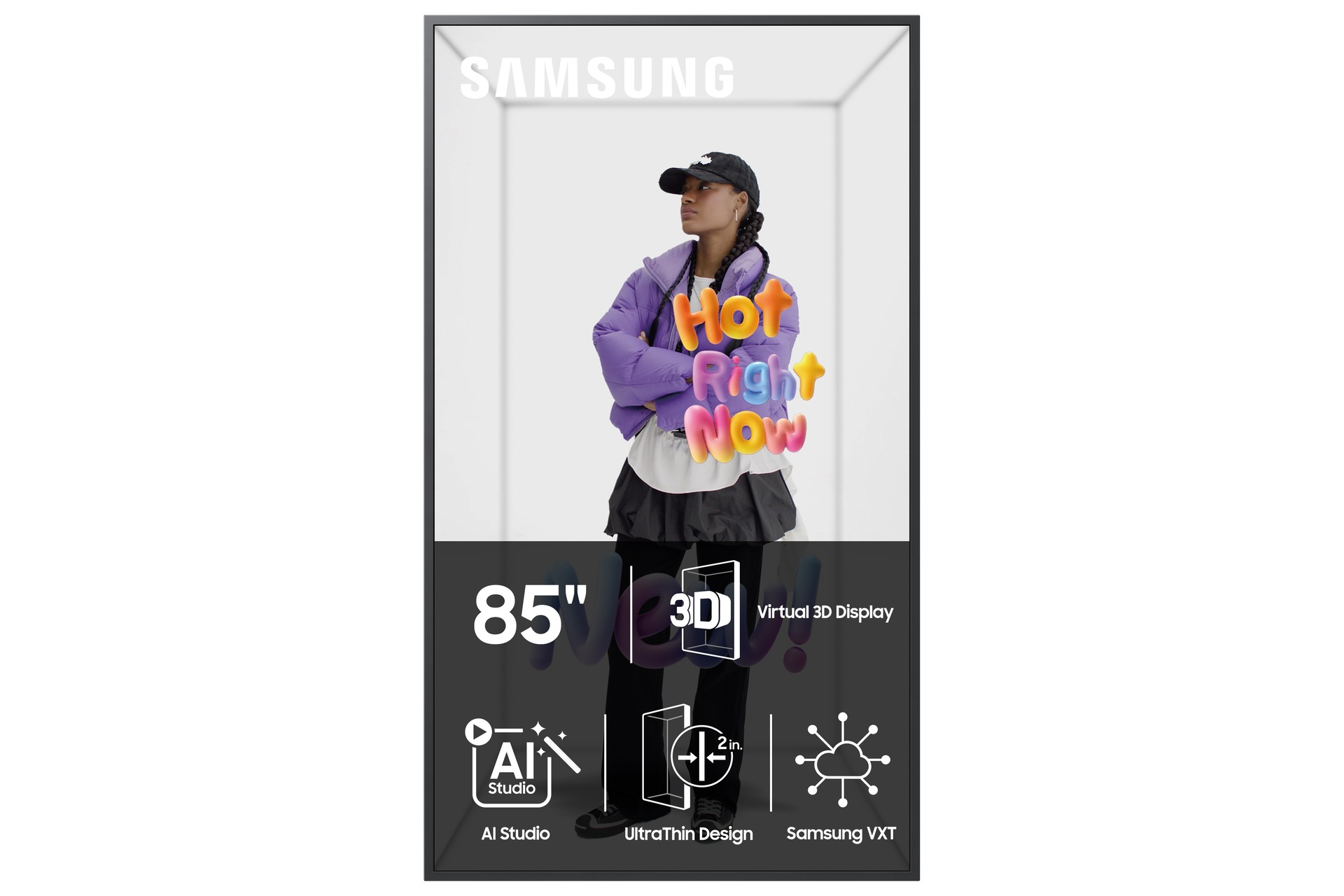 Spatial Signage SMHX-P In Screen Specs Black
