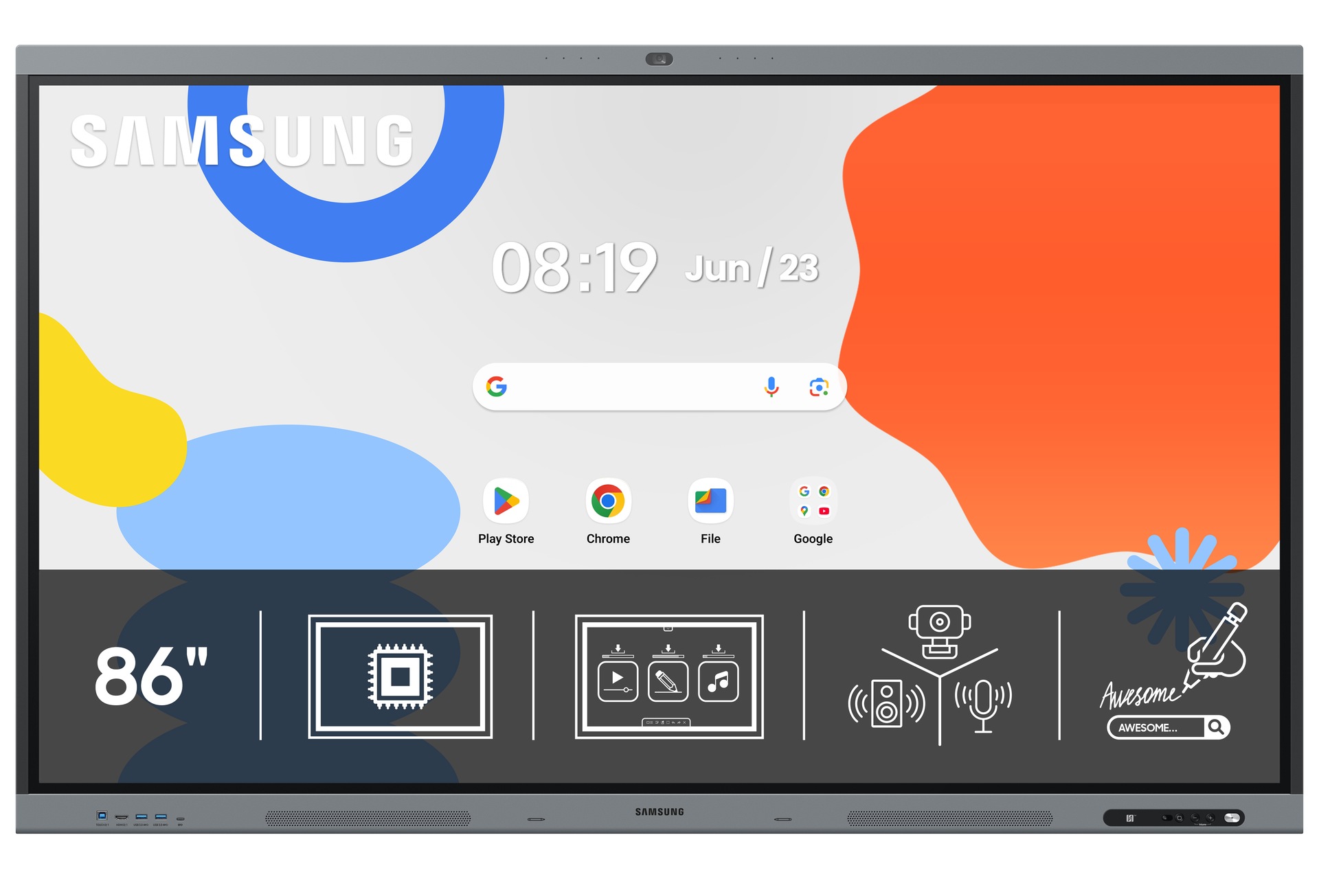 Interactive Display WAFX-P Android OS Black