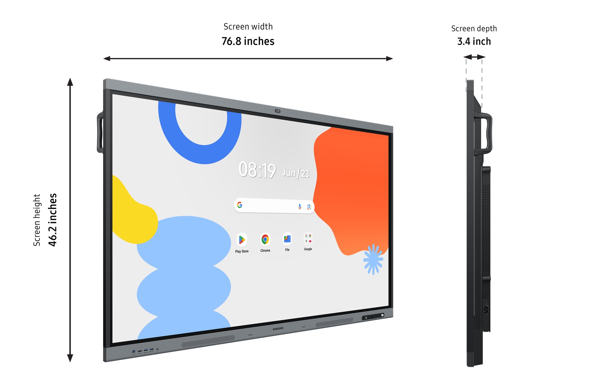 Interactive Display WAFX-P Android OS Black