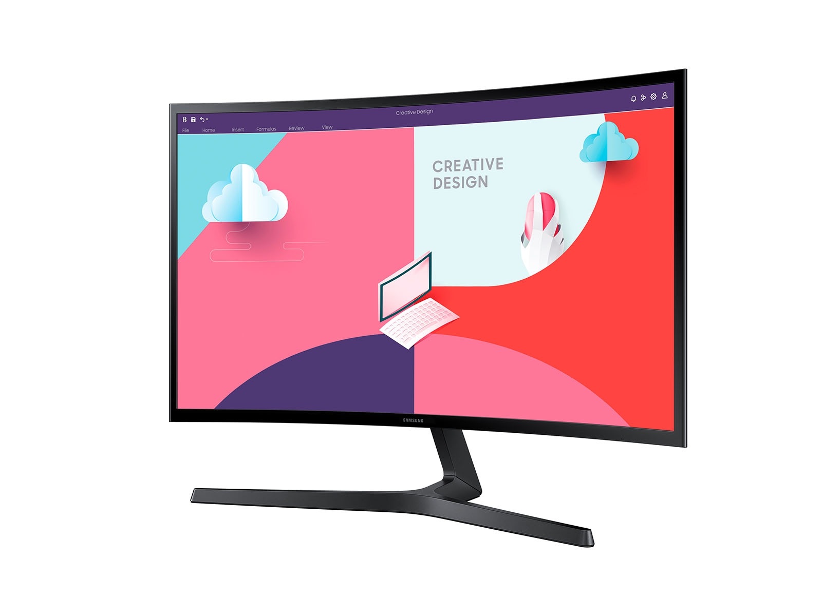 S36C 1800R 75Hz AMD FreeSync™ Curved Monitor Black