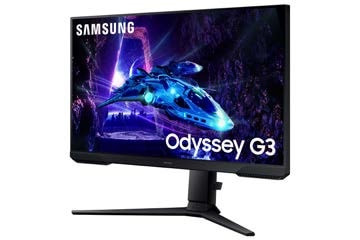 24" Odyssey G3 (G30D) FHD 180Hz 1ms Gaming Monitor with Ergonomic Stand Black