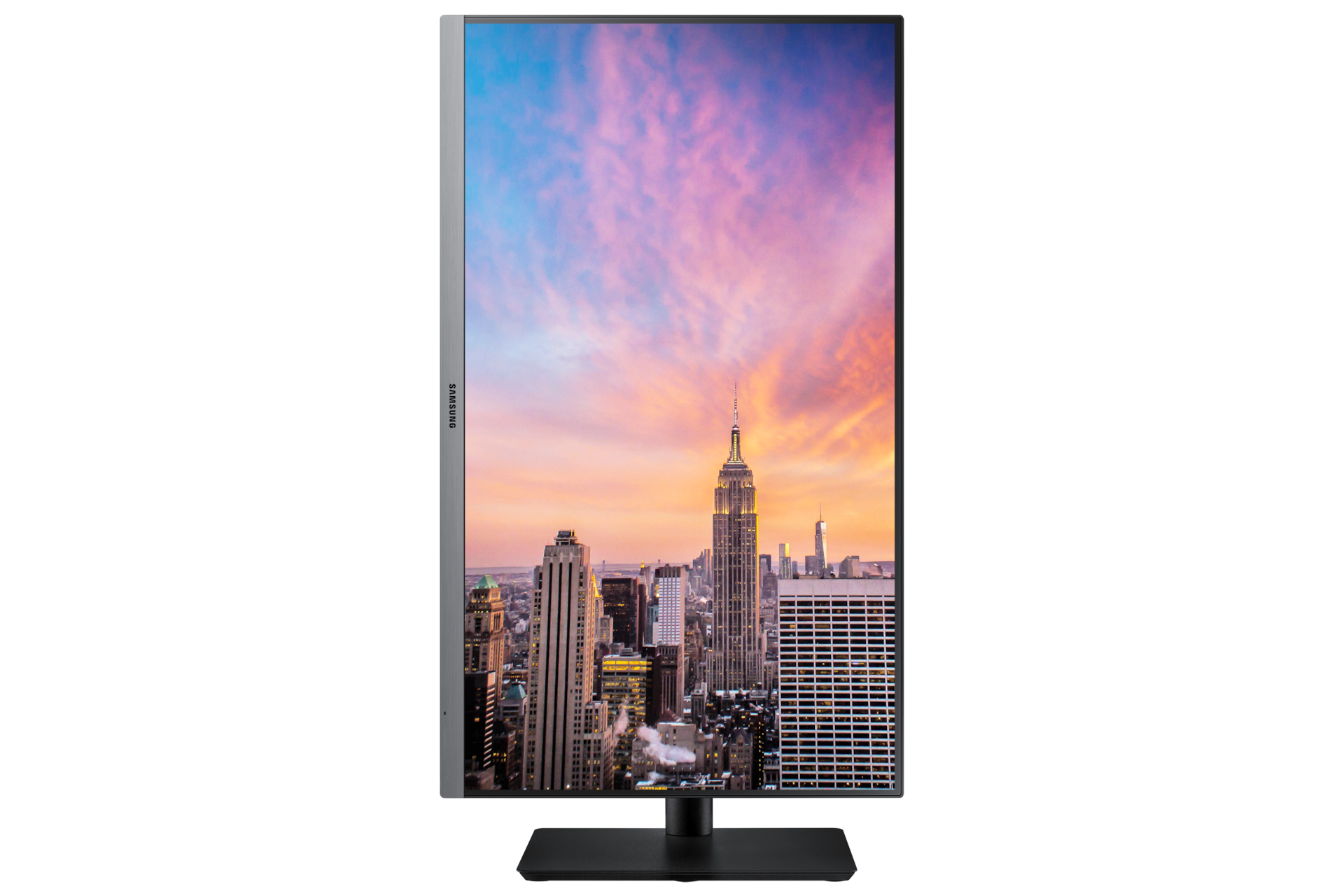 24" Professional Montior with bezeless design Pivot Black 