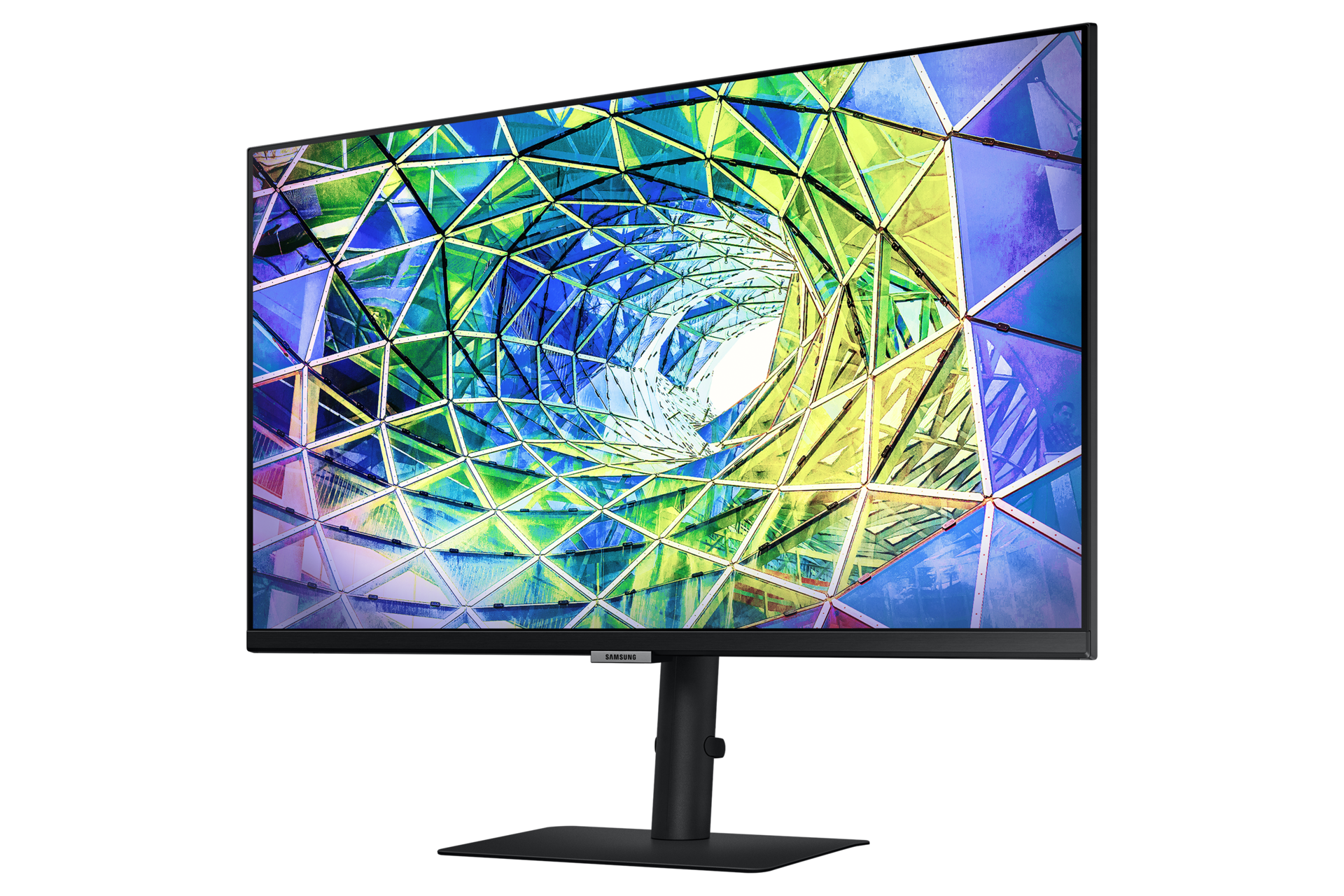 27" UHD Monitor with IPS panel, USB type-C and speaker R-perspective Black 