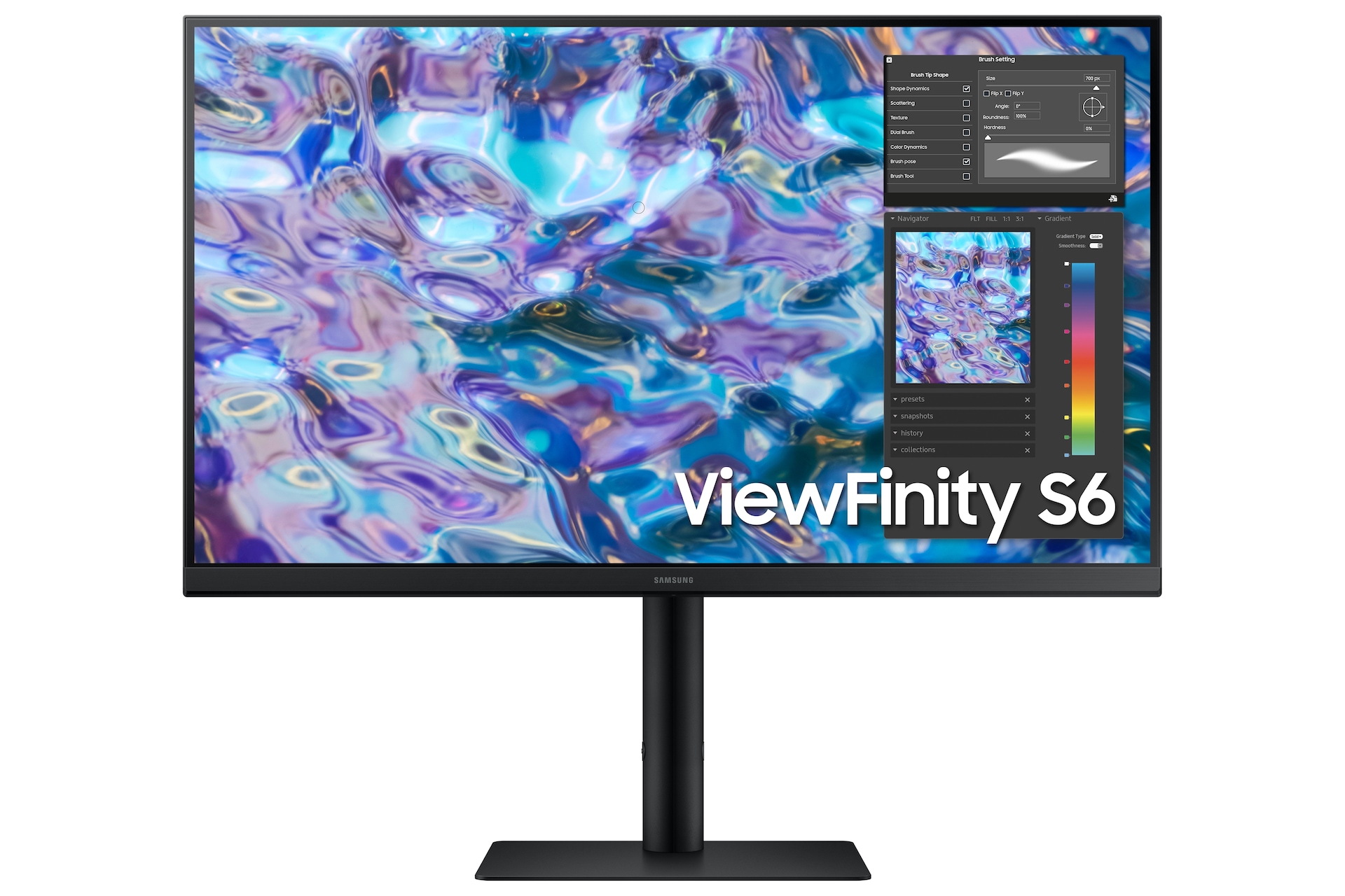 Samsung 27" ViewFinity S61B Qhd Ips 75Hz AMD FreeSync Monitor, цвет: Чёрный — фото 1