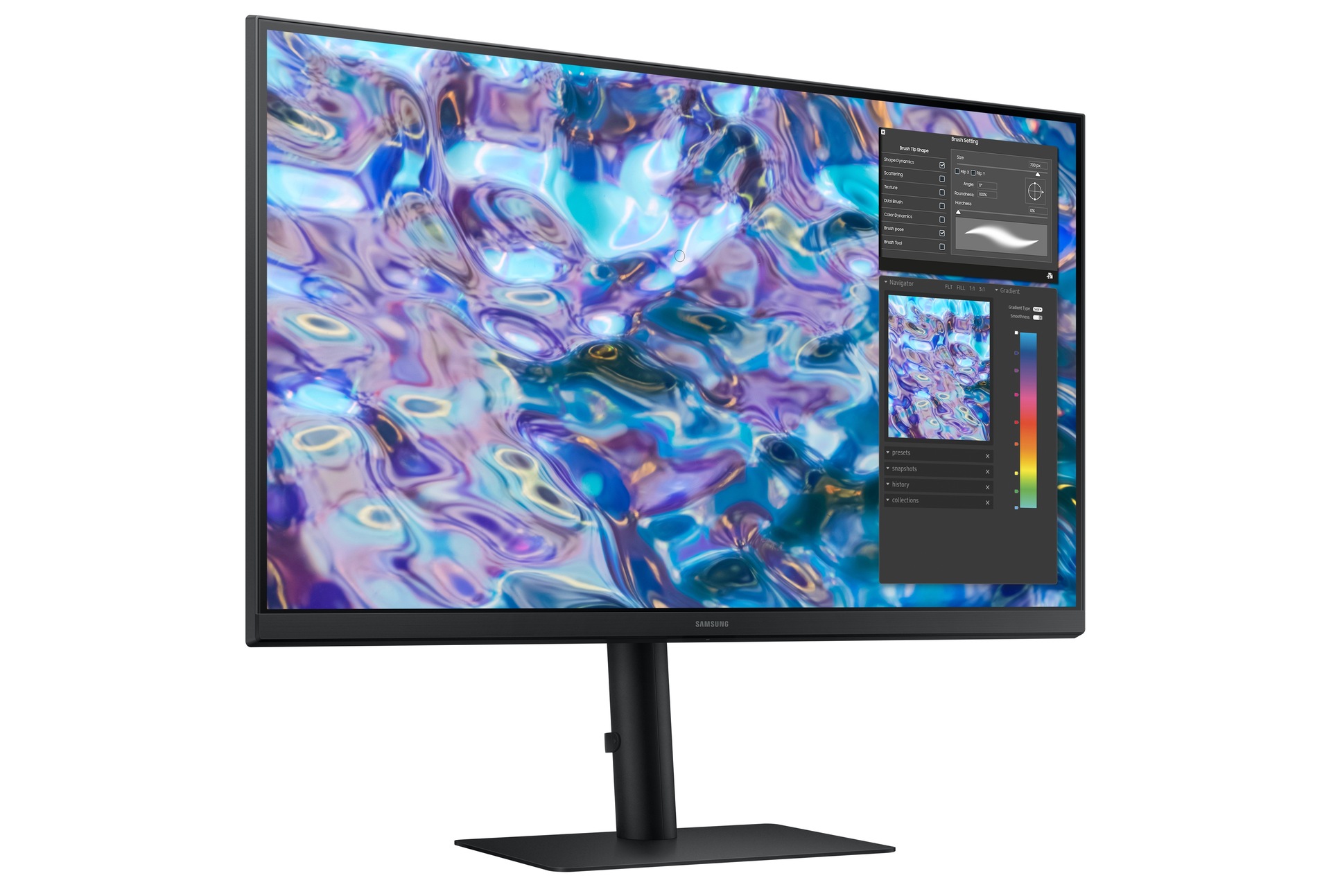 Samsung 27" ViewFinity S61B Qhd Ips 75Hz AMD FreeSync Monitor, цвет: Чёрный — фото 4