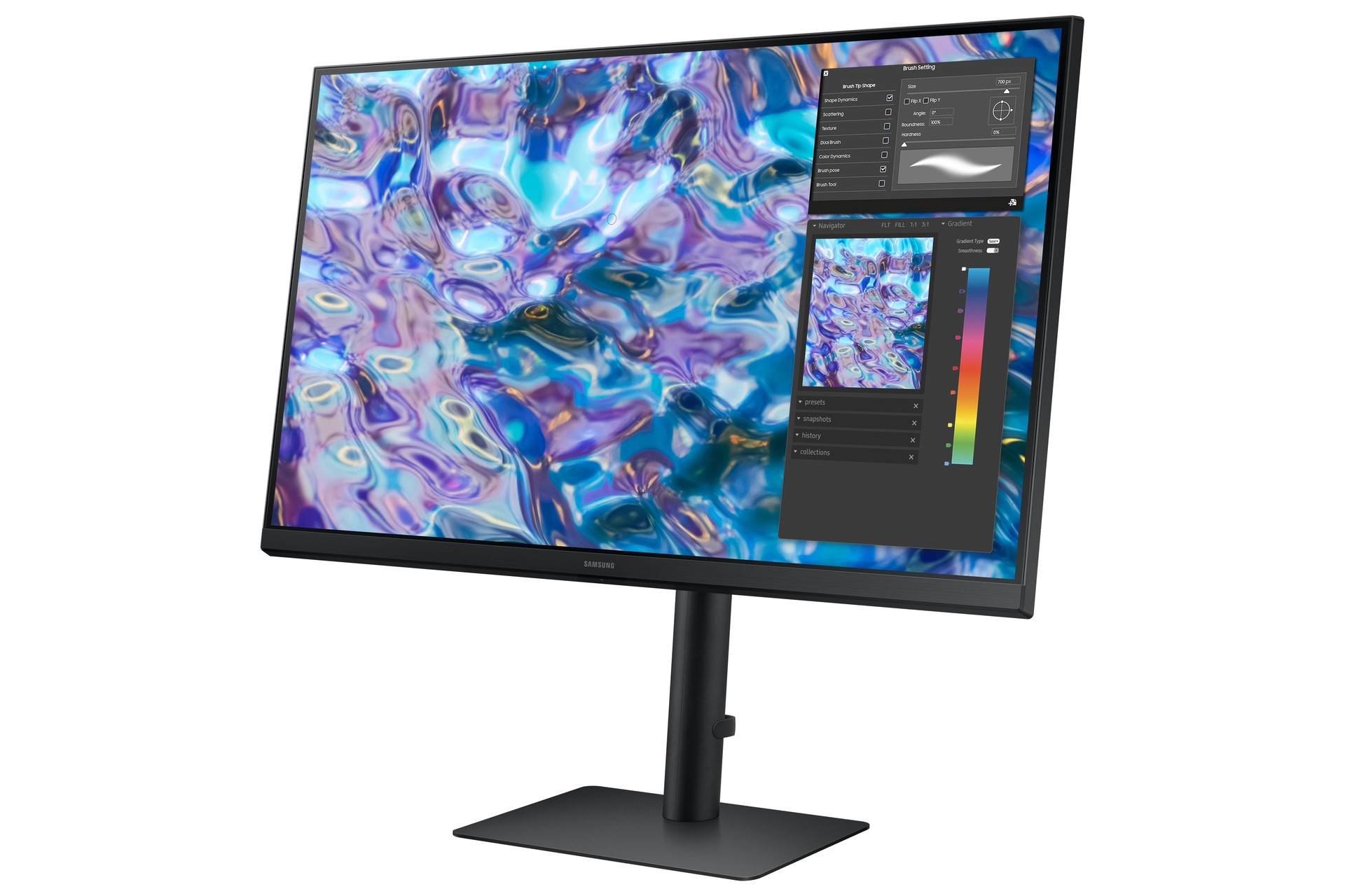 Samsung 27" ViewFinity S61B Qhd Ips 75Hz AMD FreeSync Monitor, цвет: Чёрный — фото 6