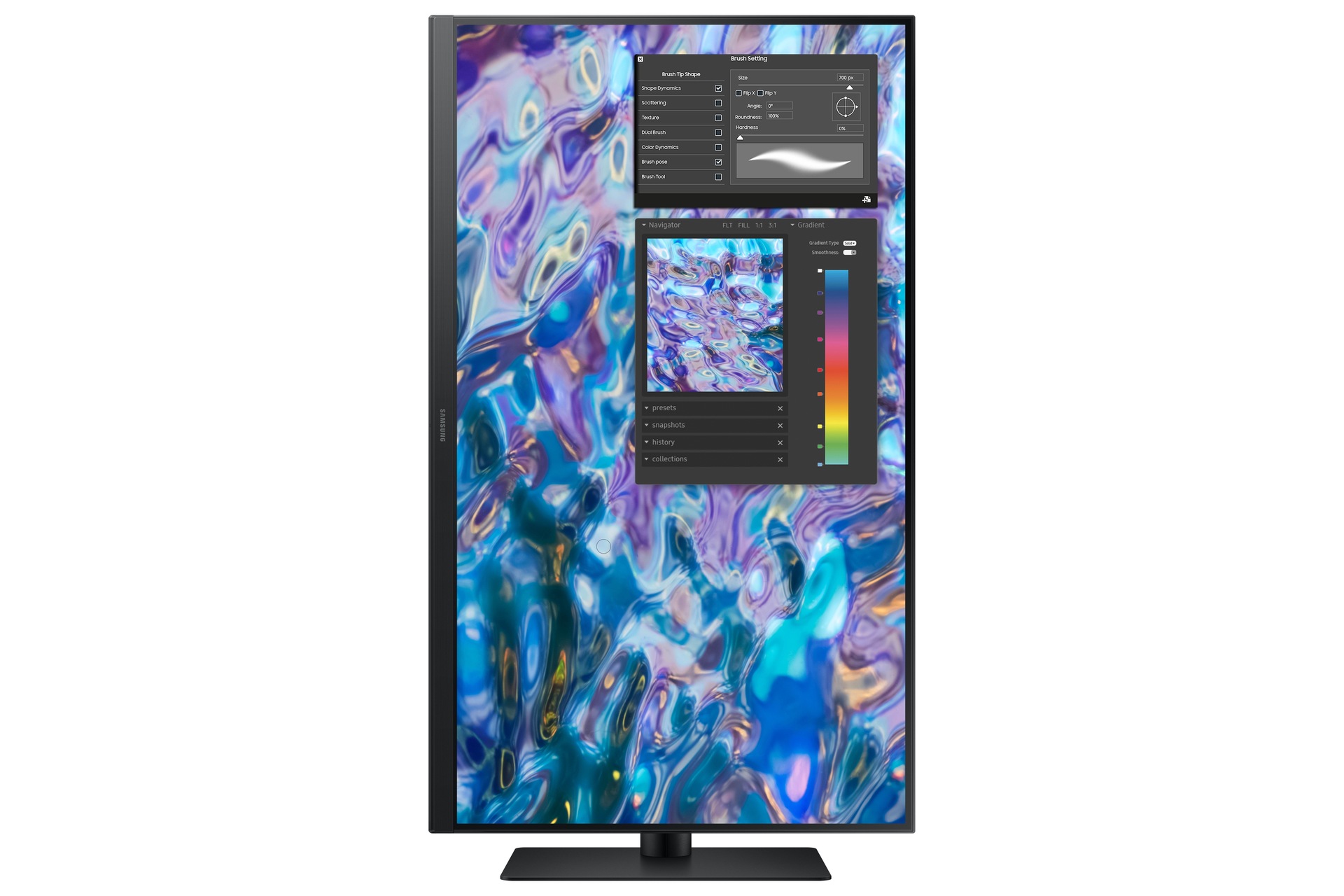 Samsung 27" ViewFinity S61B Qhd Ips 75Hz AMD FreeSync Monitor, цвет: Чёрный — фото 8