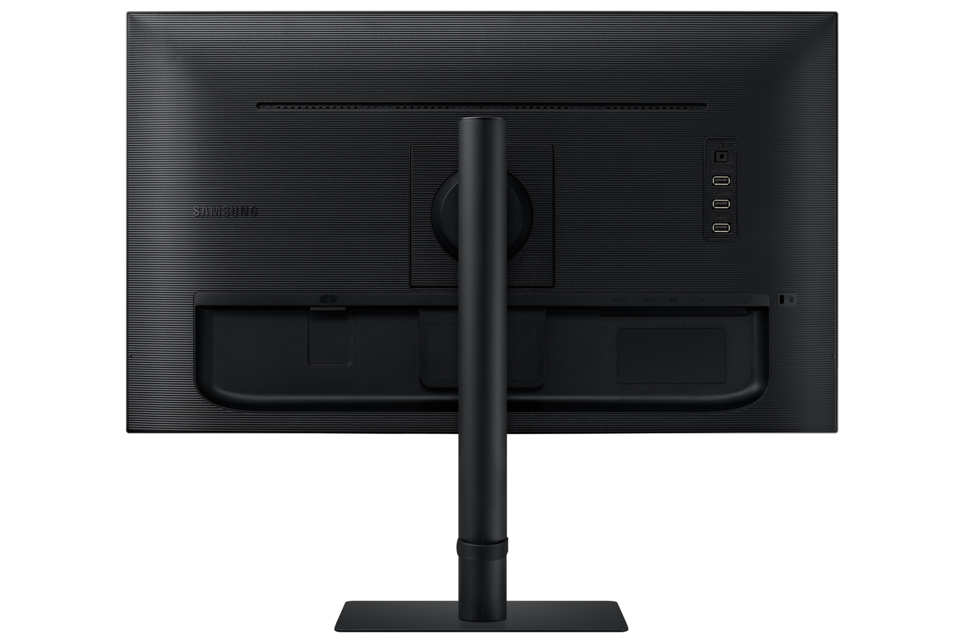 27" ViewFinity S8 S80PB 4K UHD IPS Monitor Back Black 