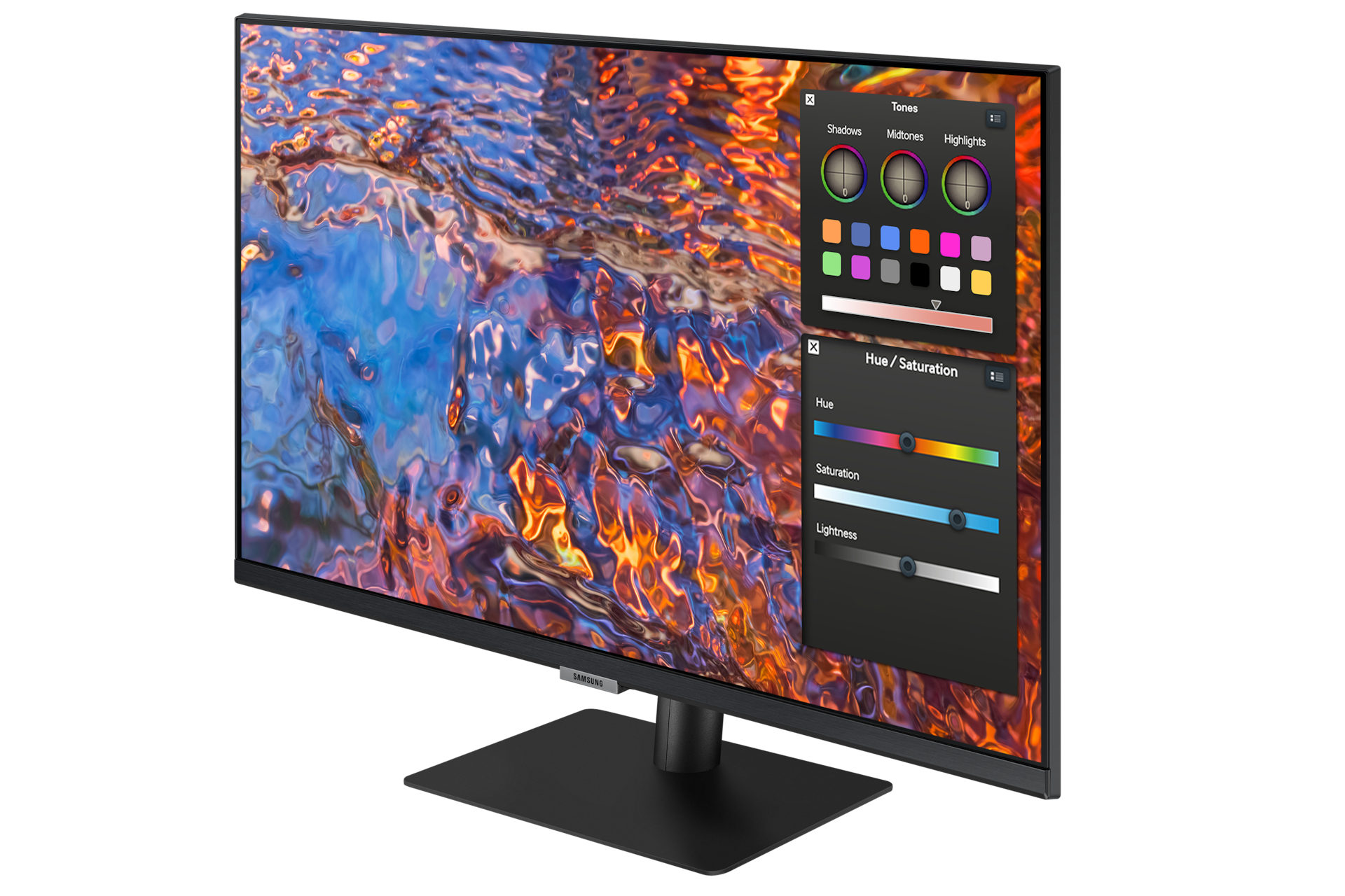 27" ViewFinity S8 S80PB 4K UHD IPS Monitor Detail1 Black 