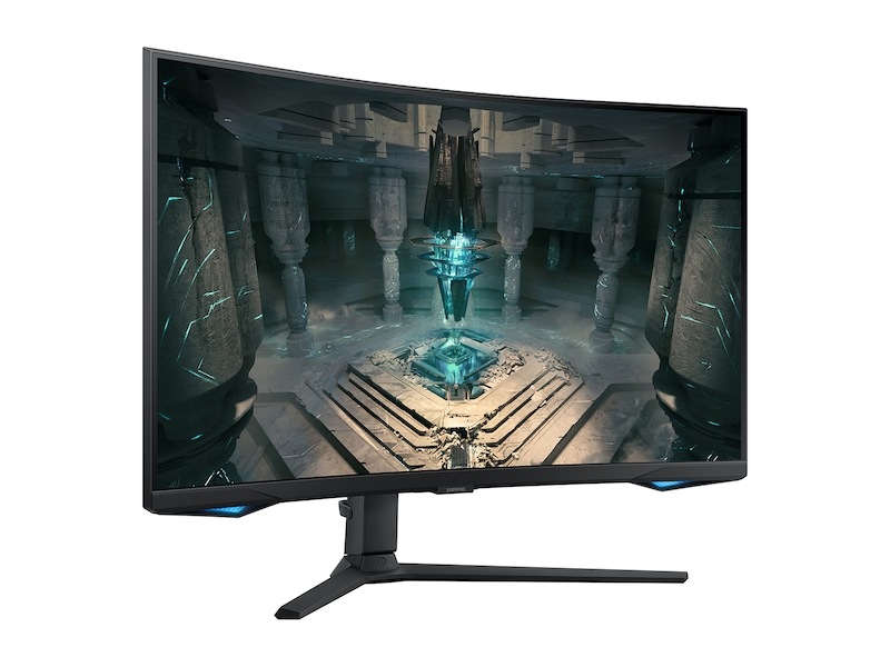 32"/27" Gaming Monitor With QHD resolution and 240hz refresh rate Back1 Black 