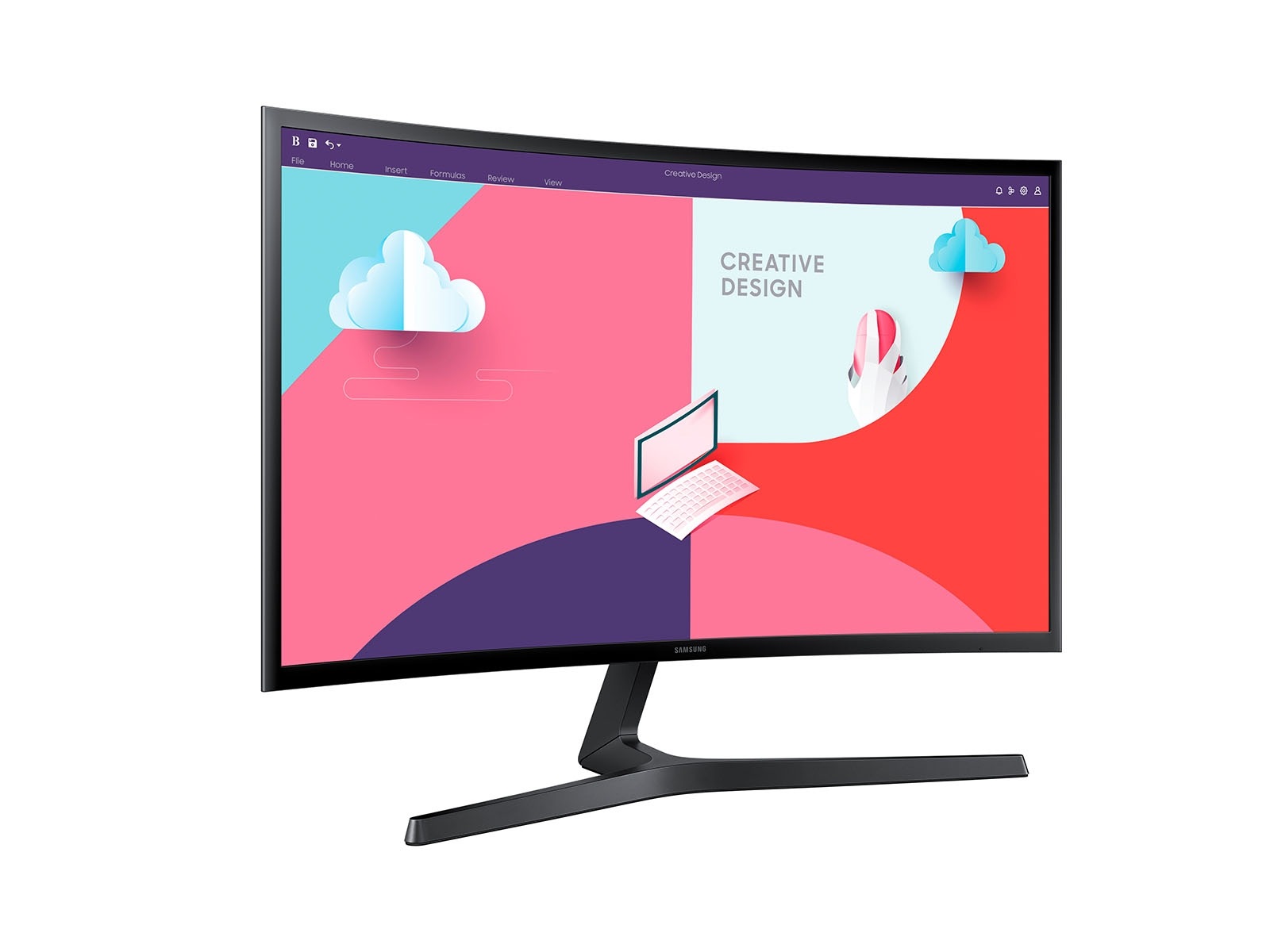 S36C 1800R 75Hz AMD FreeSync™ Curved Monitor Black