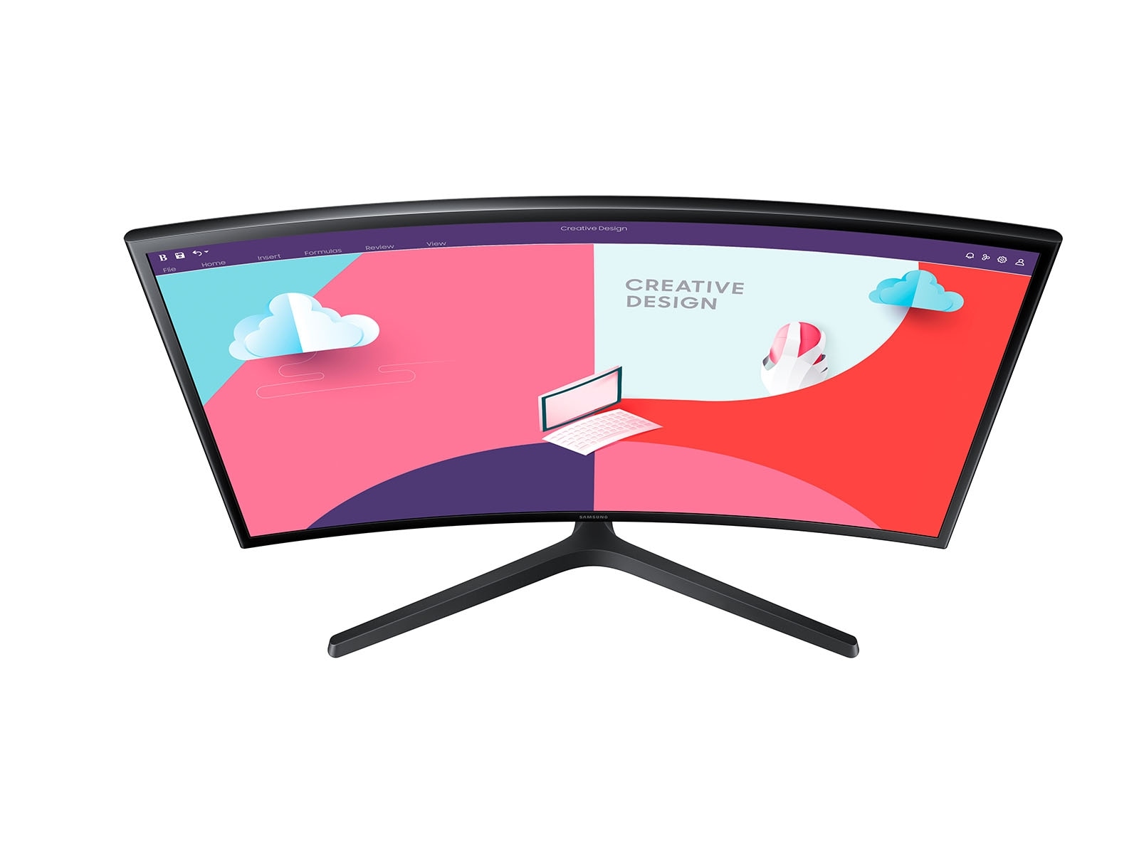 S36C 1800R 75Hz AMD FreeSync™ Curved Monitor Black