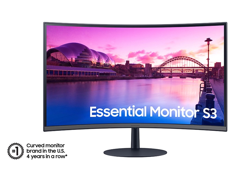 Thumbnail image of 27" S39C FHD 75Hz Curved Monitor with 3-Year Warranty