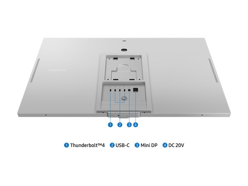 Samsung 27 Inch ViewFinity S9 5K IPS Matte SlimFit Camera Smart Monitor, цвет: Светлый серый — фото 7