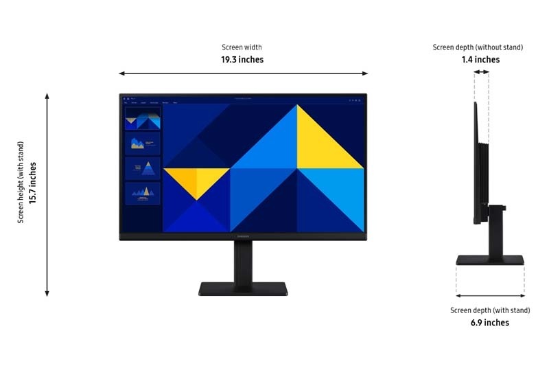 27 S30GD 100Hz Business Essential Monitor with IPS Panel and Tilt-Only Stand Black