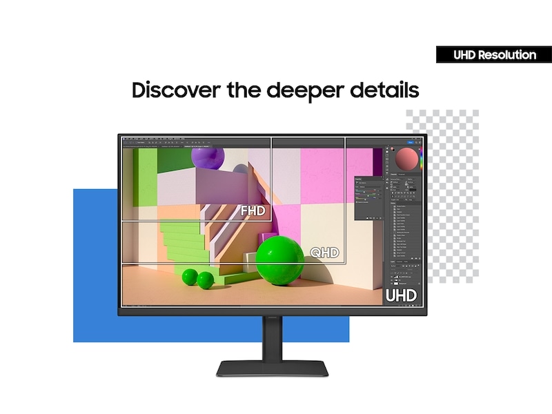 [27 Íñch~ Víéw~Fíñí~tý S8 S~80D Blá~ck]