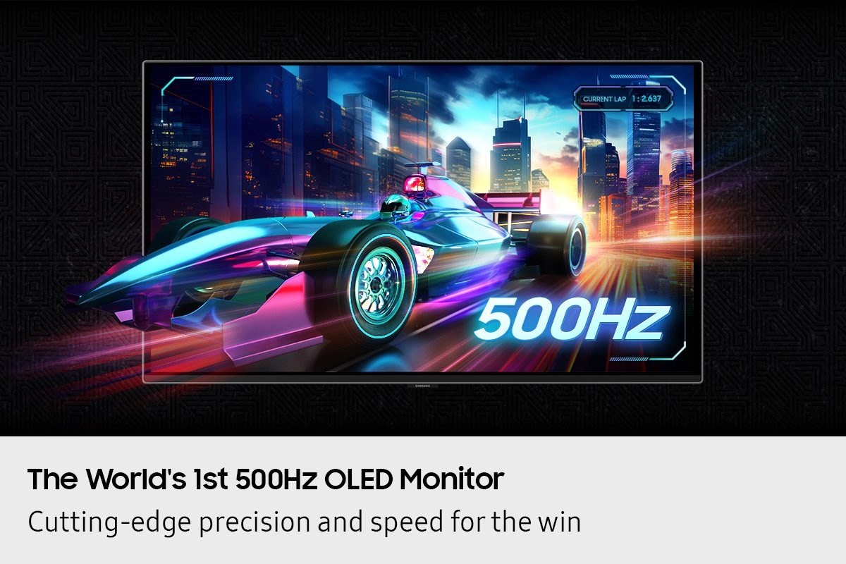 Samsung Odyssey OLED G6 - World&apos;s First 500Hz OLED