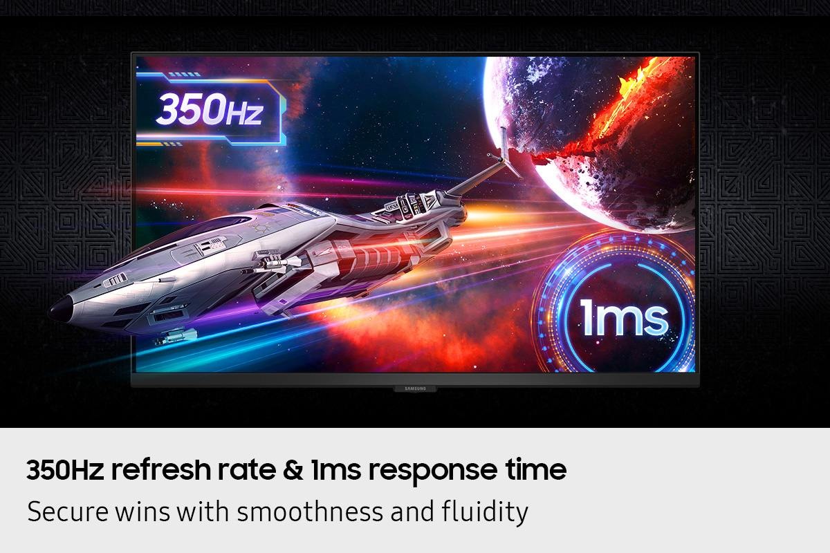 [27" Ódýs~séý G~6 G60F QH~D 350Hz G~ámíñ~g Móñ~ítór~ Blác~k]