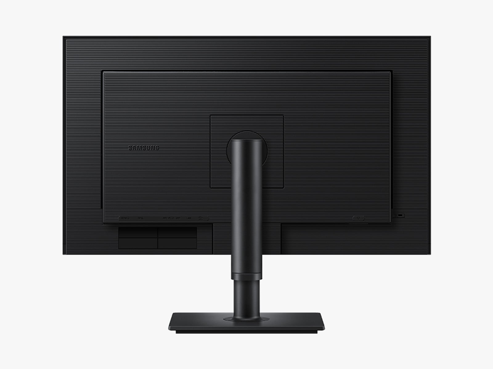 A back product view of the ViewFinity S8 S80HF monitor.