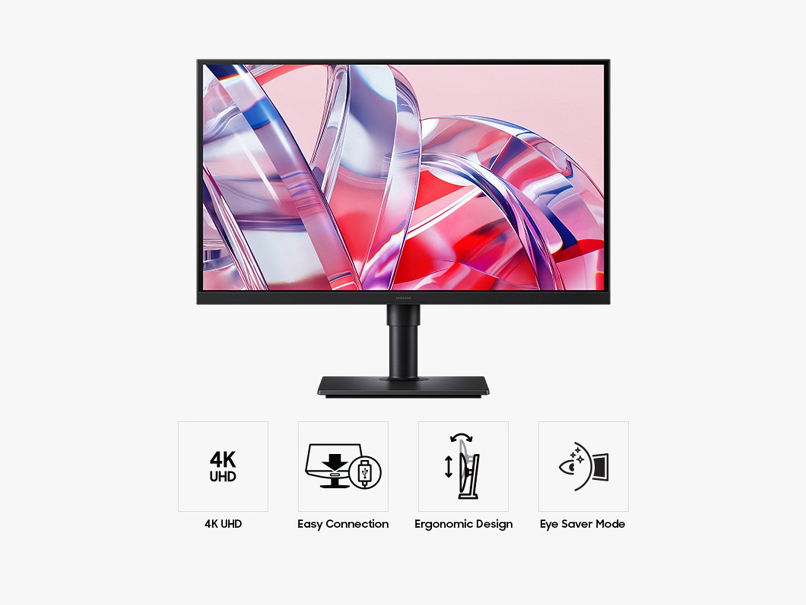 27 ViewFinity S8 S80H 4K UHD High Resolution Monitor Black