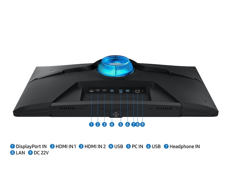 Odyssey G70B 4K UHD IPS 144Hz 1ms with G-Sync Gaming Monitor Transparent