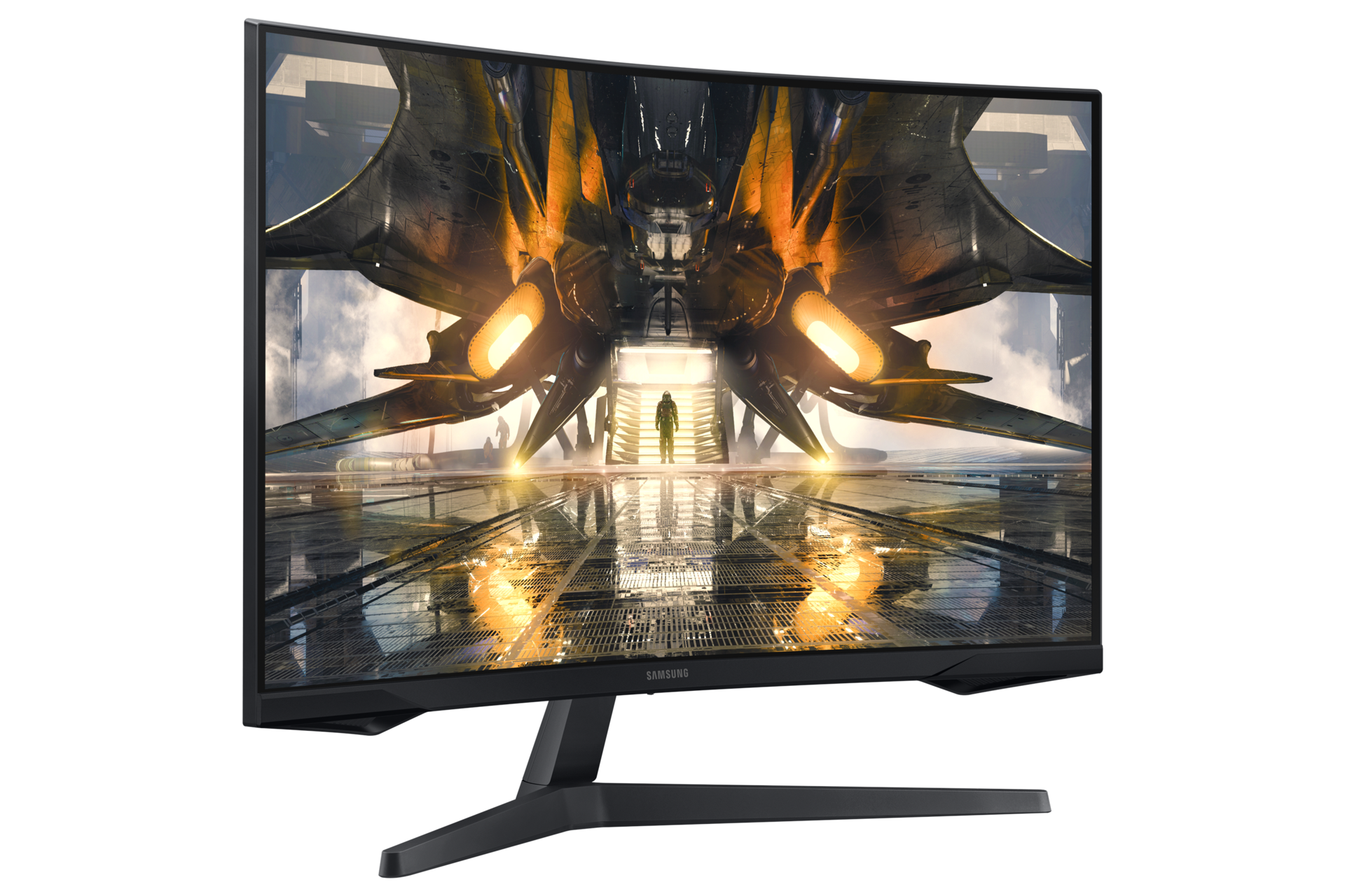 32” Odyssey G55A WQHD 165Hz 1ms(MPRT) HDR10 Curved Gaming Monitor