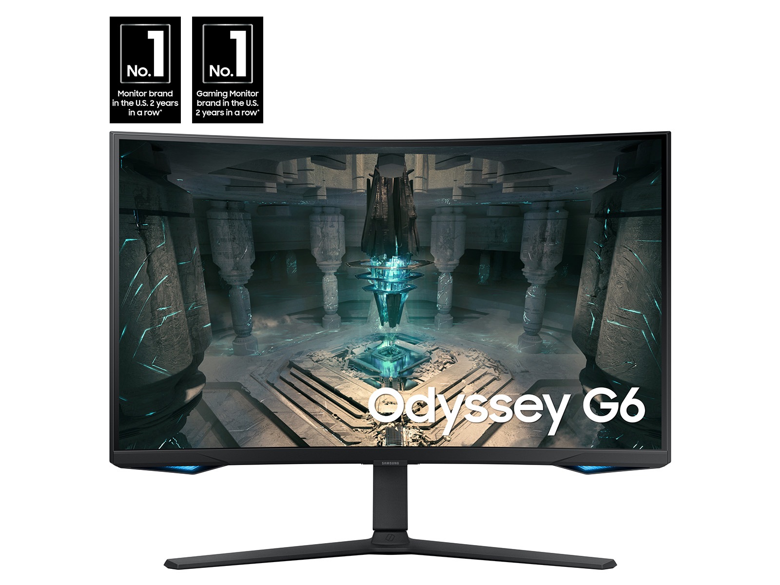 32"/27" Gaming Monitor With QHD resolution and 240hz refresh rate Front3 Black 