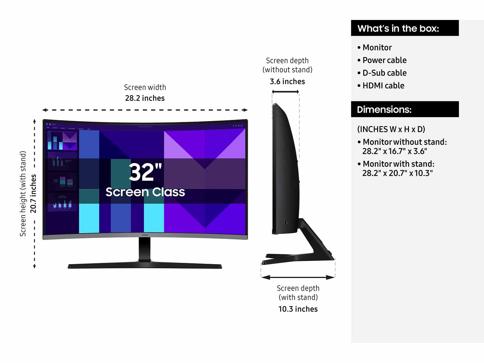 32Essential Monitor S3 S39GD FHD 100Hz Black