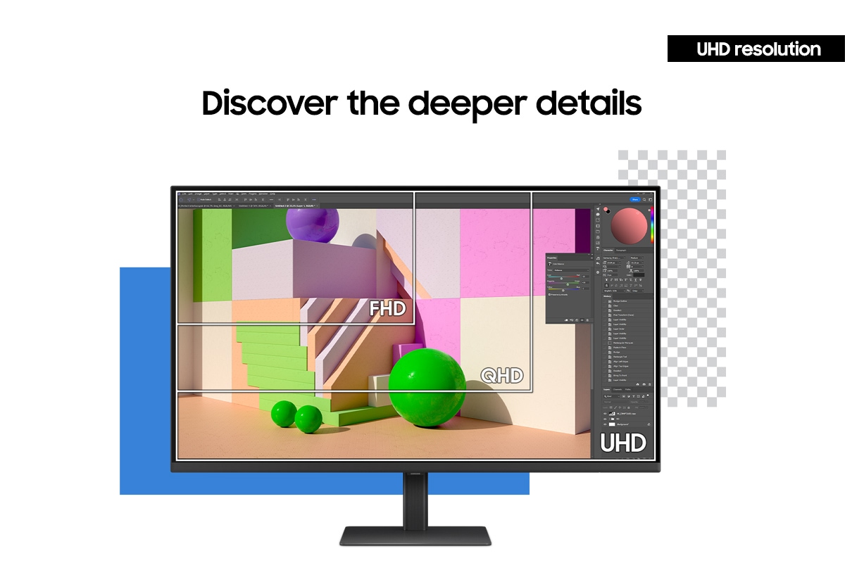32 Inch ViewFinity S8 S80UD Black