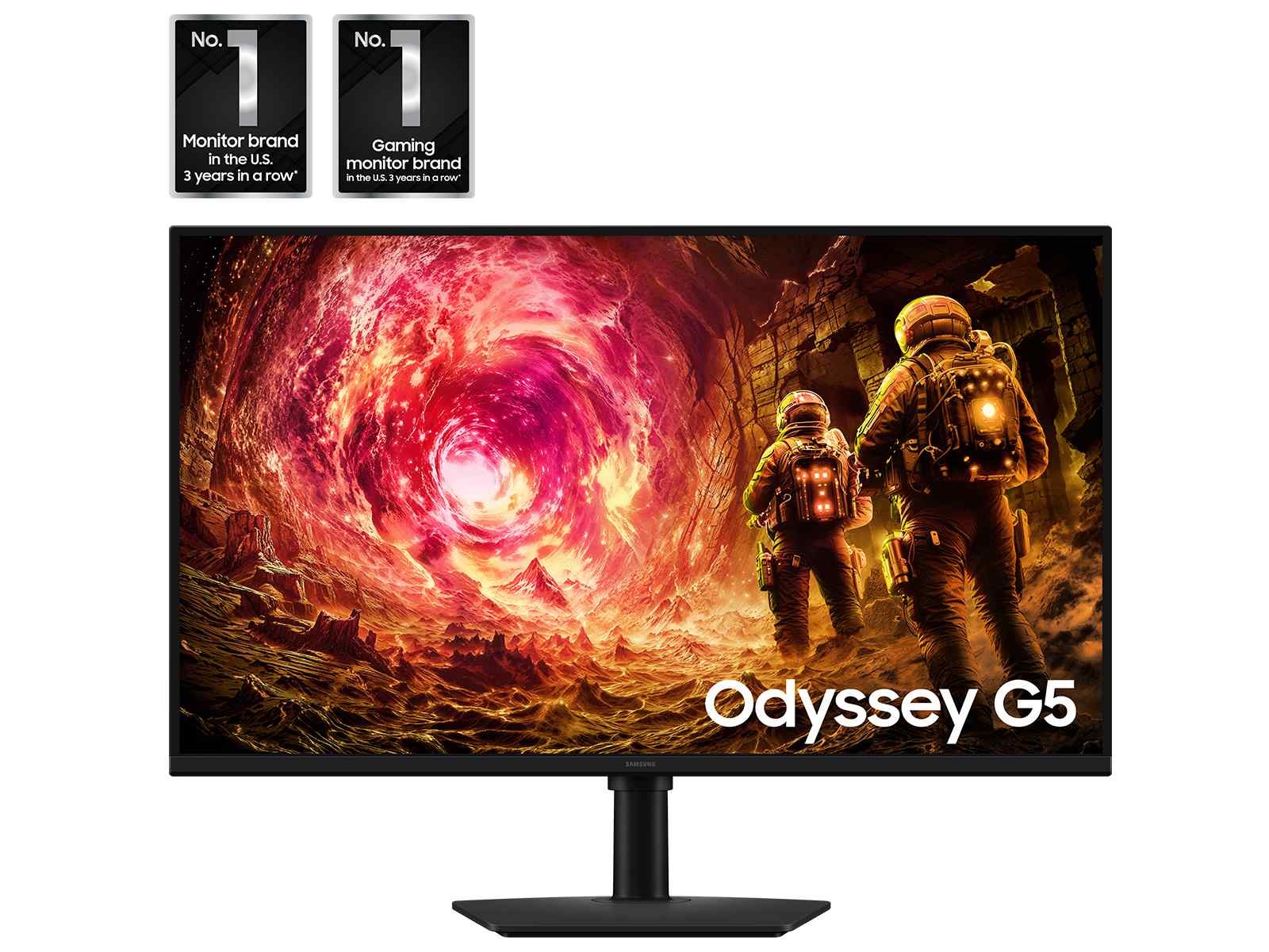 32&quot; Odyssey G5 G50F QHD Fast IPS 180Hz Gaming Monitor Black