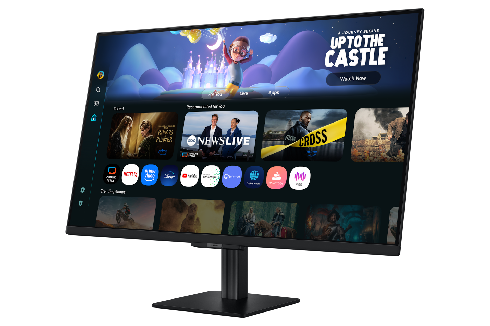 Smart Monitor M5 M50F FHD (Black) Low-Dynamic Black 