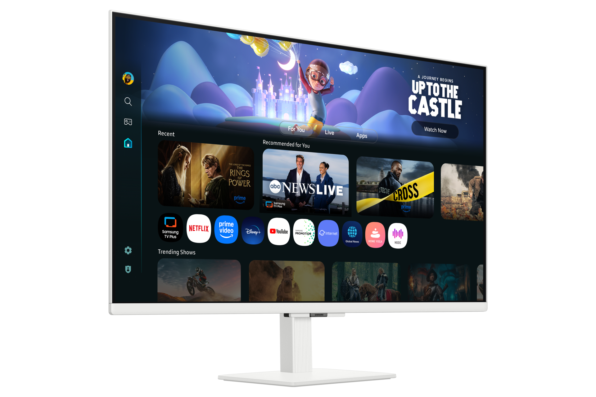 Smart Monitor M5 M50F FHD L-Perspective White 