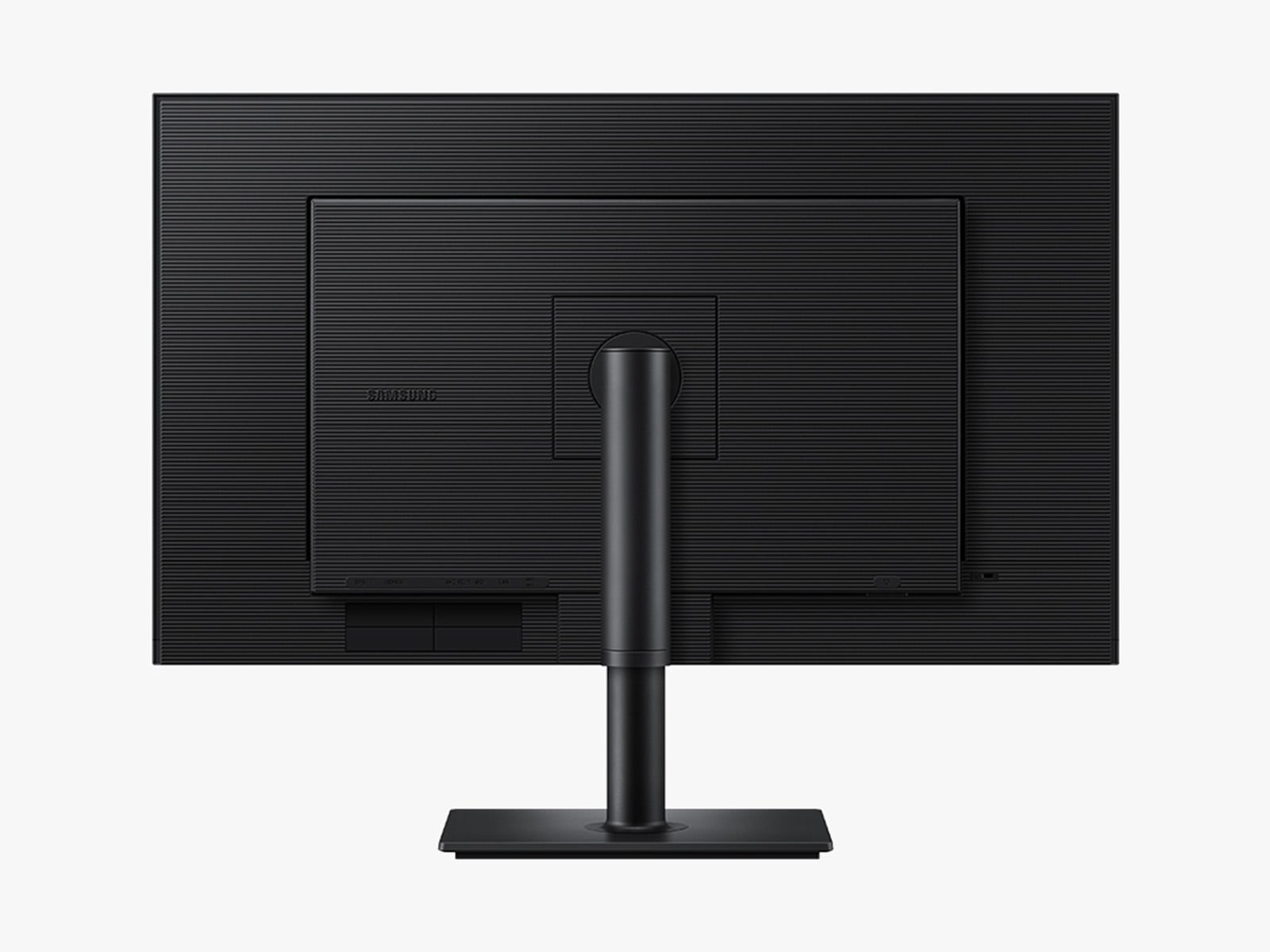 A back product view of the ViewFinity S8 S80UH monitor.
