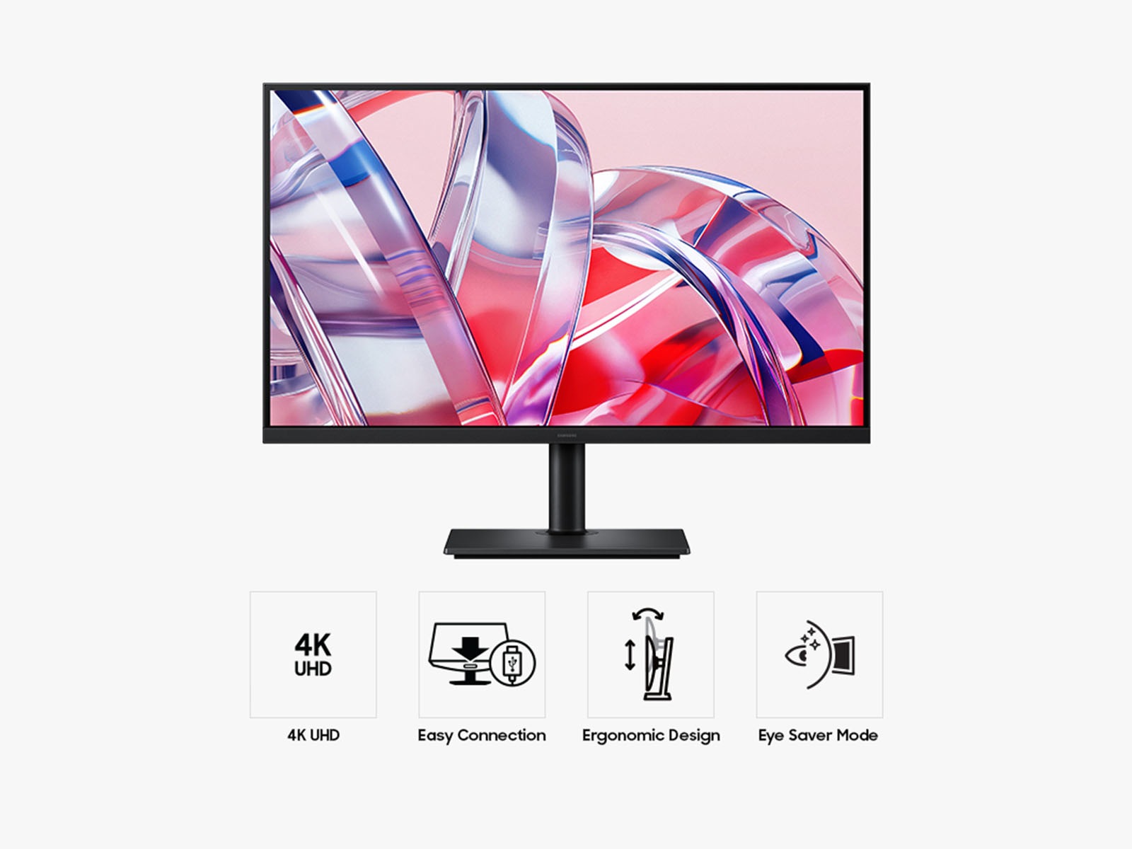 32 ViewFinity S8 S80H 4K UHD High Resolution Monitor Black