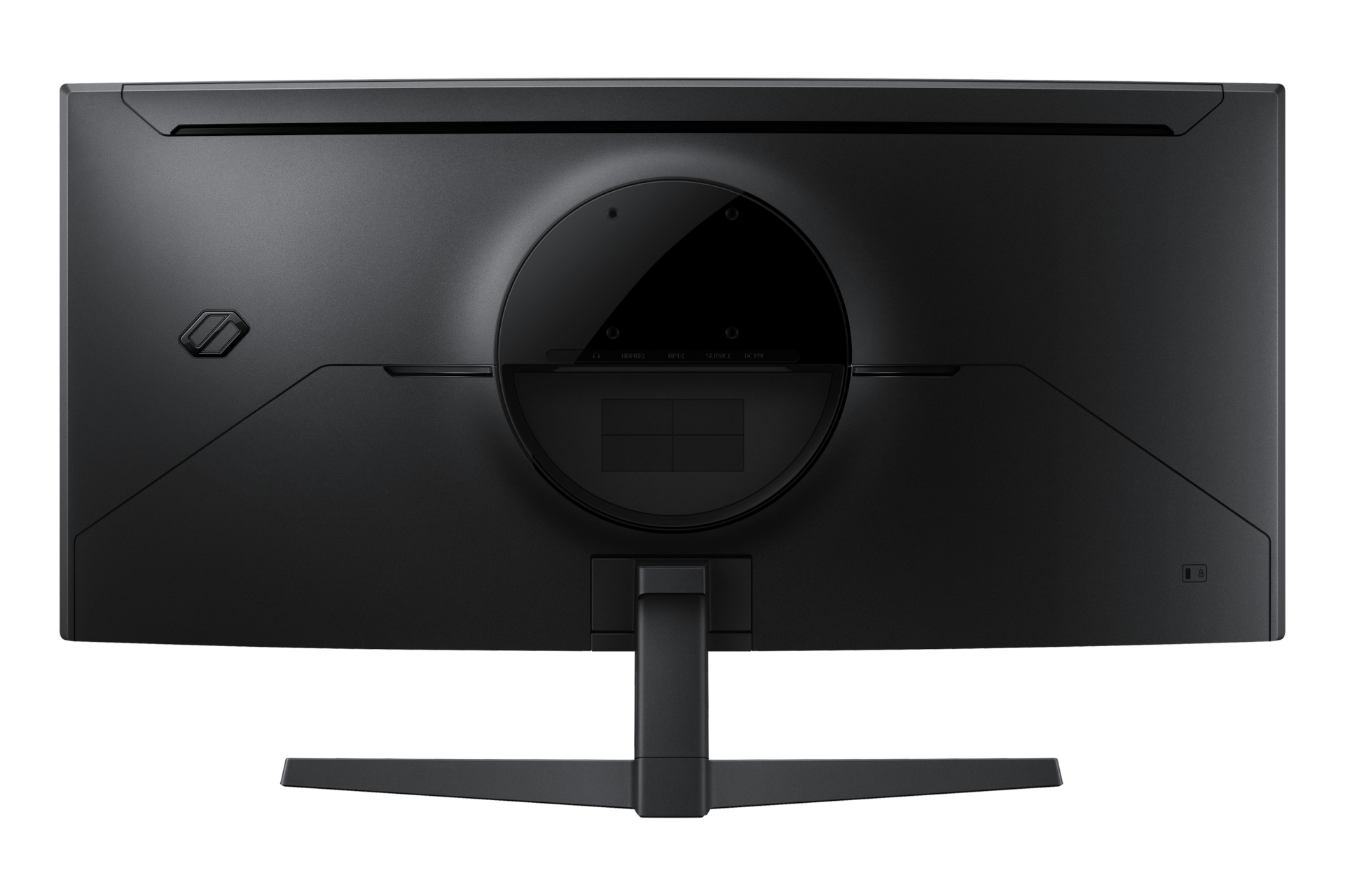 Odyssey G5 G55H Ultra WQHD 180Hz Gaming Monitor Back Black 